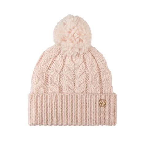 michael kors beanie for women|Michael Kors beanie with pom.